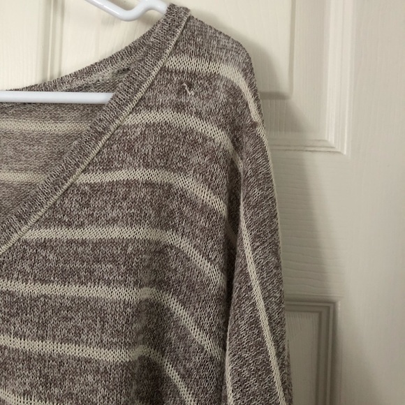 *SOLD* 
Striped Sweater Tee - Picture 3 of 5